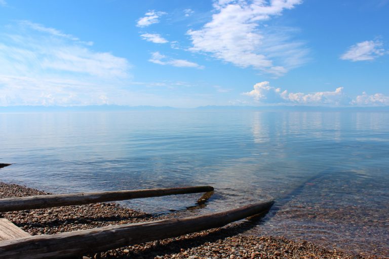 Lago Baikal, parada del Transiberiano