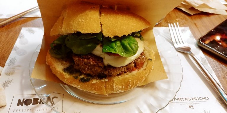 Hamburguesa de Nobrac Soulfood en Santander