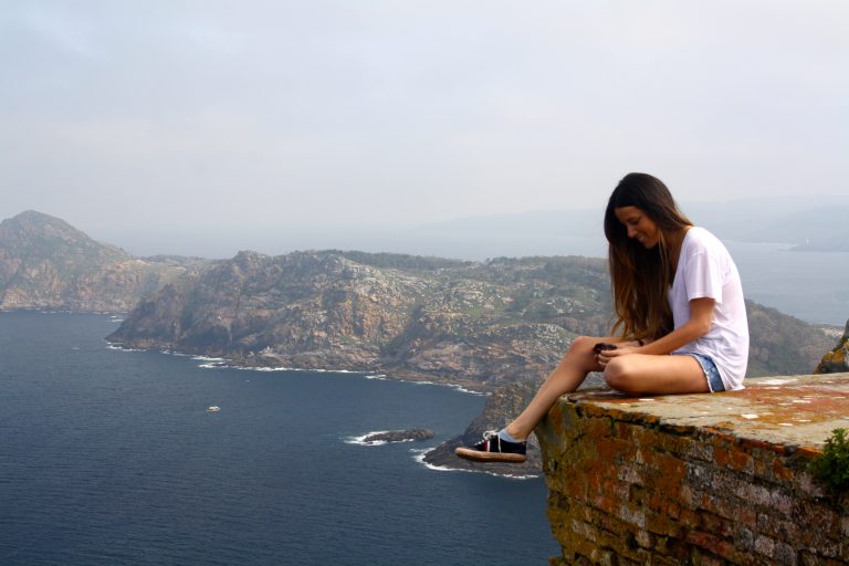 Vistas desde el Faro de las Islas Cíes