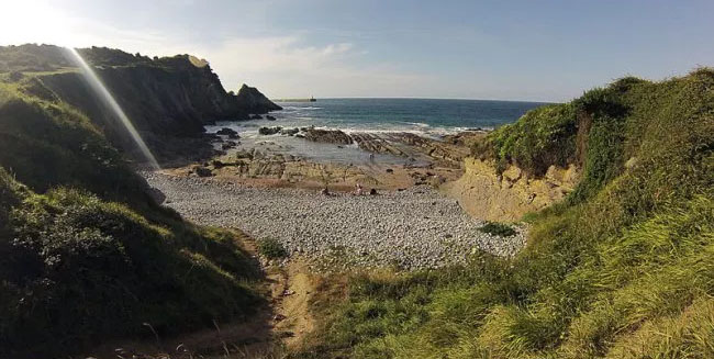 Playa Arcisero para ir con perros en Cantabria