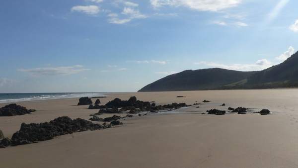 Playa para perros en Helgueras, Noja