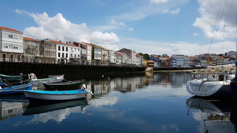 Ría de Mugardos en Galicia