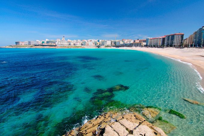 Playa Riazor Coruña