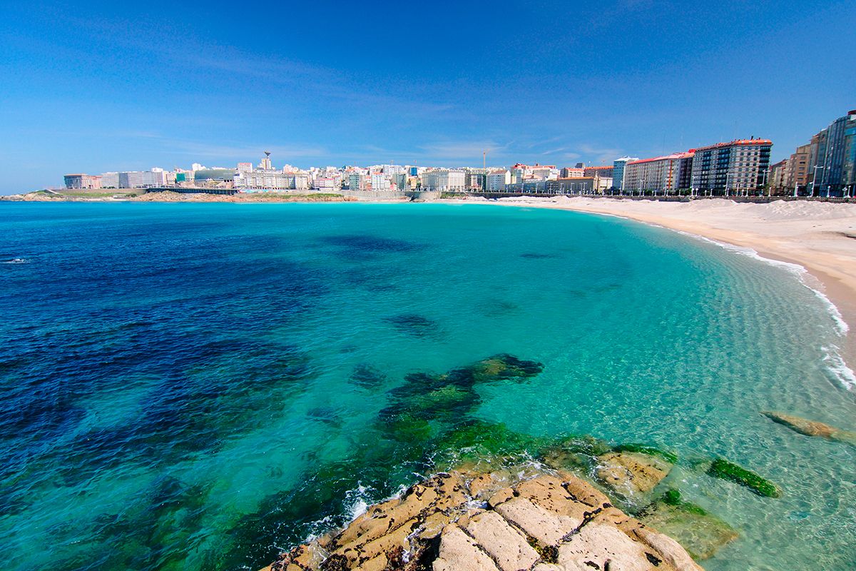 Playa Riazor Coruña